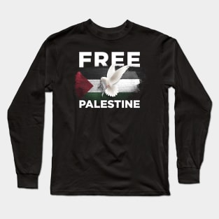 Free Palestine - Freedom To Gaza Long Sleeve T-Shirt